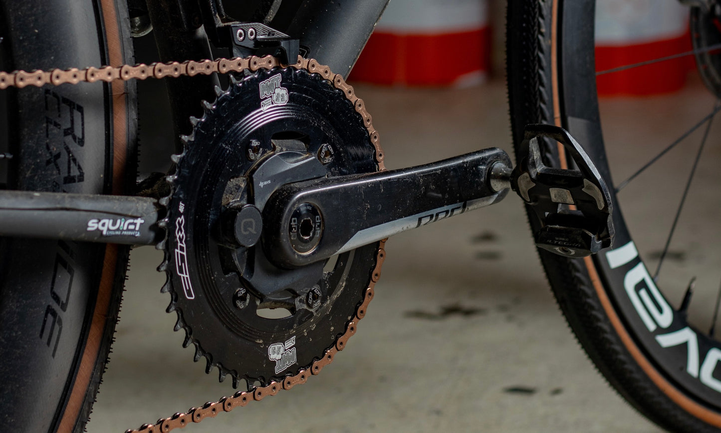 107 Spider Powermeter Semi-SpeedRing - 38t-62t - Round