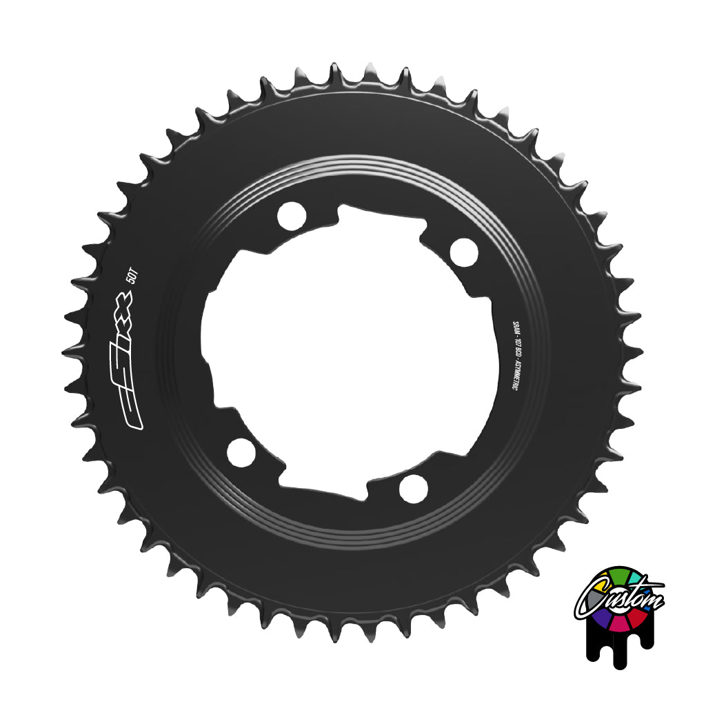 107 Spider Powermeter SpeedRing - 38t-54t - Round