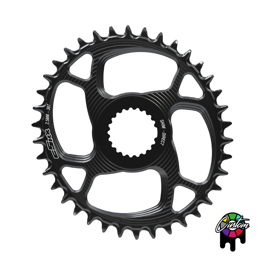 Shimano Direct Mount - 30t-38t - Oval (M9100/8100/7100/6100)