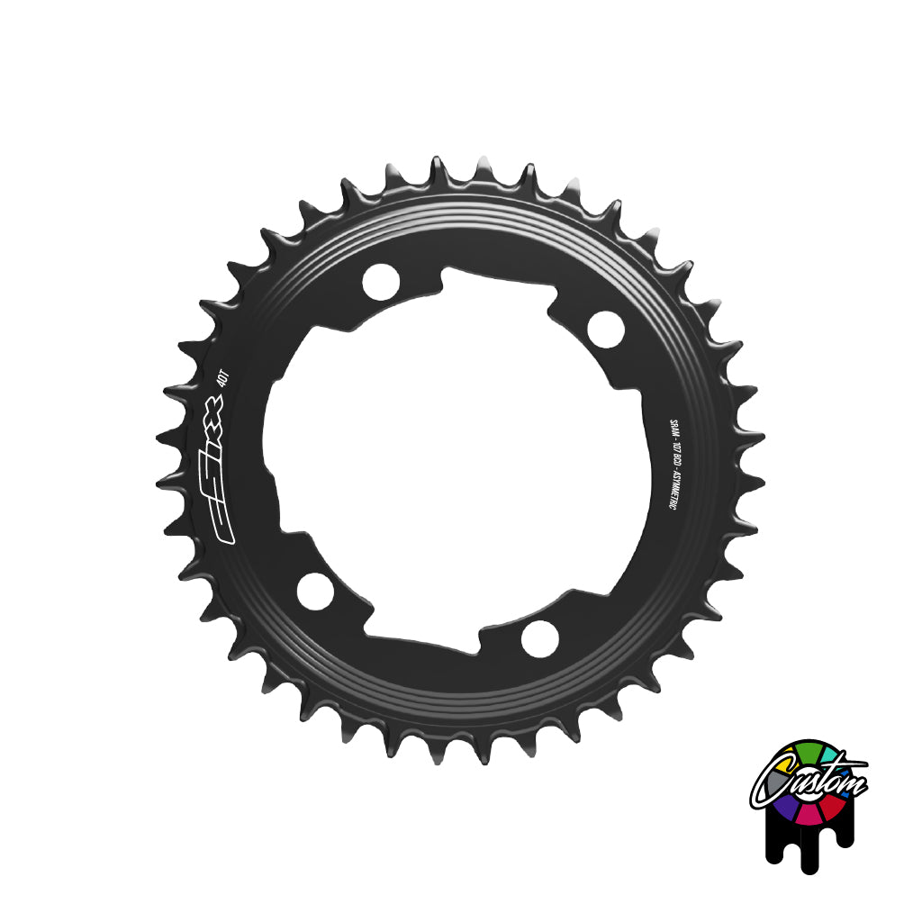 107 Spider Powermeter SpeedRing - 38t-54t - Round