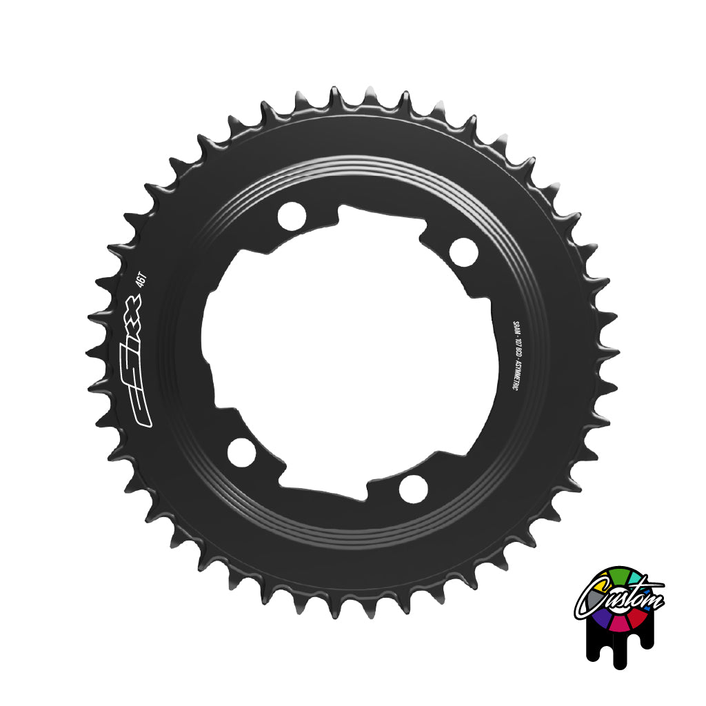 107 Spider Powermeter SpeedRing - 38t-54t - Round