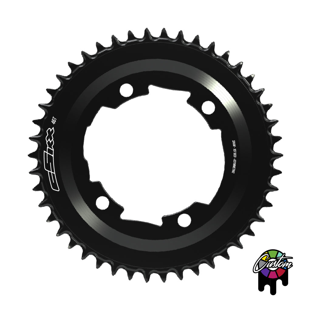 107 Spider Powermeter SpeedRing - 38t-54t - Round